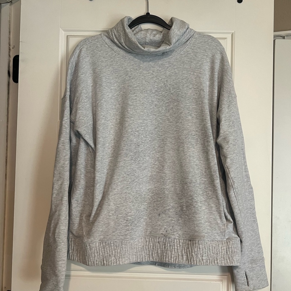 lululemon athletica Gray Sweatshirt